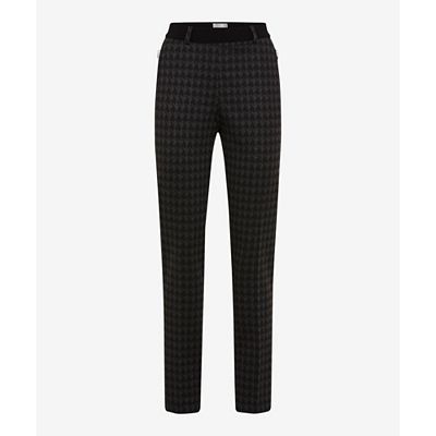 RAPHAELA BY BRAX Hose Lillyth Rundumdehnbund Super-Slim-Fit Allover-Druck