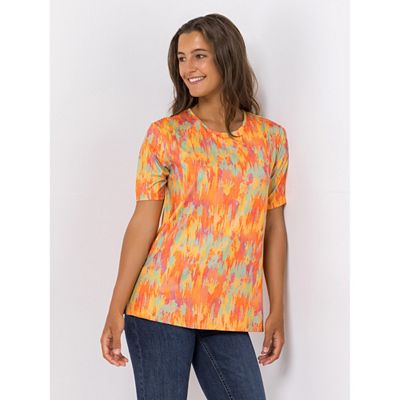 Thumbnail - IN-PRINT Shirt 1/2-Arm bedruckt Rundhalsausschnitt