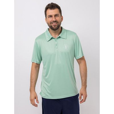 MEN'S TOUCH Poloshirt, 1/2-Arm Mikrofaser Seitenschlitze kurze Knopfleiste