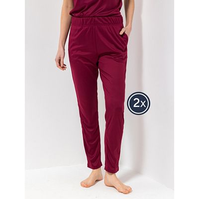 Thumbnail - JERYMOOD HOMEWEAR 2 Hosen, 1/1-Länge Mikrofaser Jersey Rundumdehnbund uni