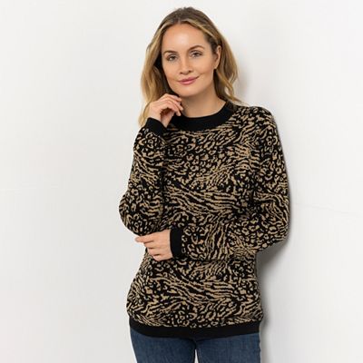 CASHMASOFT Pullover Rundhalsausschnitt Cashmeregriff Rippbundabschlüsse