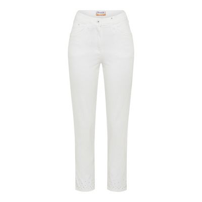 Thumbnail - Raphaela by Brax Jeans Laura 6/8 Deko Magic-Waist 5-Pocket-Style Swarowski® Elemente