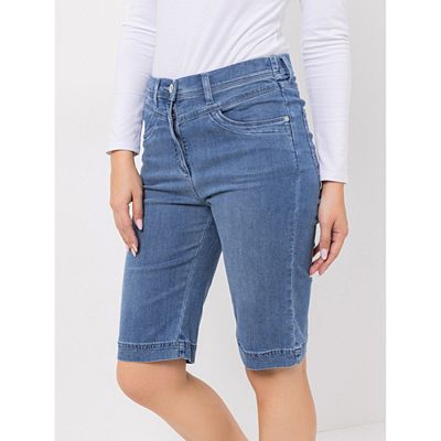 Thumbnail - Raphaela by Brax Bermuda Laura N Magic-Waist Gesäßtaschen Super-Slim Fit