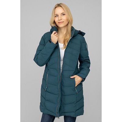 CENTIGRADE ACTIVE Funktionssteppmantel abnehmbare Kapuze cotton touch wasserabweisend