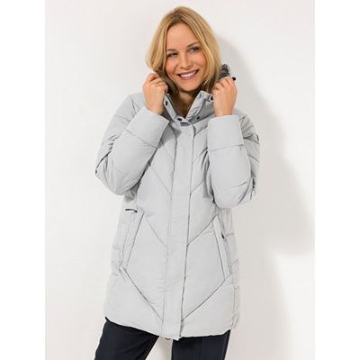 CENTIGRADE ACTIVE Funktionssteppjacke angeschnittene Kapuze Eingrifftaschen wasserabweisend