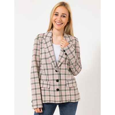 VIA MILANO Blazer, 1/1-Arm Reverskragen Schlitz figurbetont