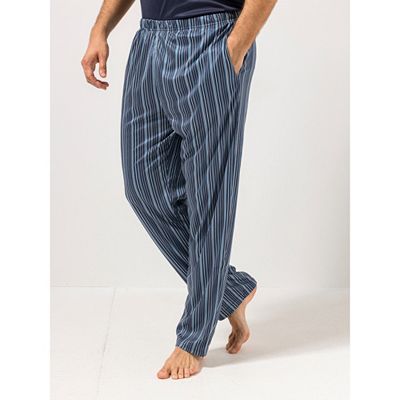 MEN'S TOUCH Hose, 1/1-Länge Rundumdehnbund Seitentaschen Mikrofaser