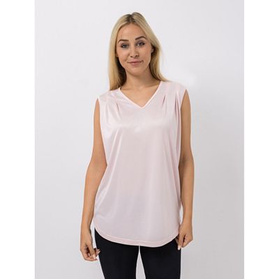 Thumbnail - JERYMOOD HOMEWEAR Top, ohne Arm Mikrofaser V-Ausschnitt abgerundeter Saum