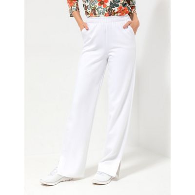 Green Cotton by Peter Hahn Hose, 1/1-Länge Style Tilde, weite Form mit Schlitzen