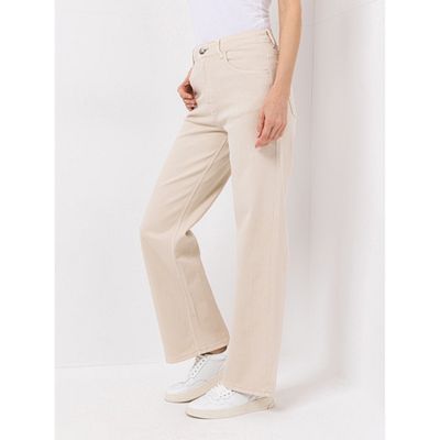 VIA MILANO Jeans. 1/1-Länge 5-Pocket-Style Straight Fit mit weitem Beinverlauf