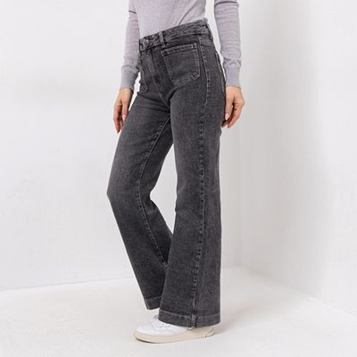 Thumbnail - VIA MILANO Jeans 1/1-Länge aufgesetzte Taschen leicht ausgestellt