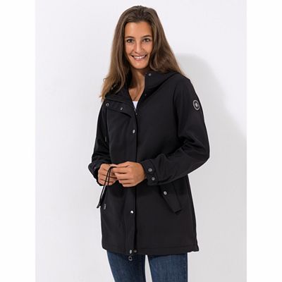 Thumbnail - CENTIGRADE Softshelljacke Kapuze Tunnelzug Pattentaschen