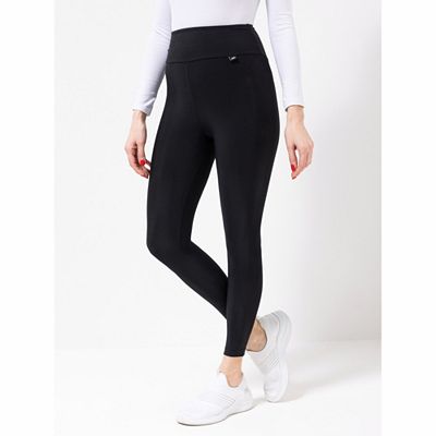 PROSKINS Slim Leggings Mid Waist 1/1-Länge uni