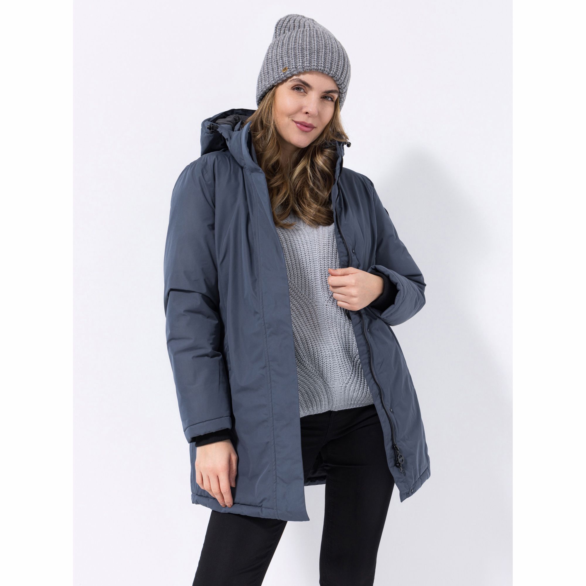 CENTIGRADE ACTIVE Funktionsparka abnehmbare Kapuze gestepptes Futter wasserdicht