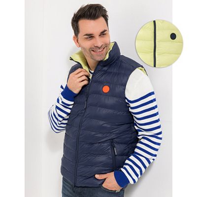 STRANDFEIN Menswear Wendeweste gesteppt Downtouch regular fit