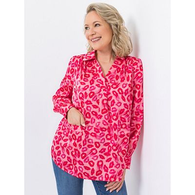 Thumbnail - KILIAN KERNER SENSES Bluse, Langarm Manschette aufgesetzte Taschen leger weit