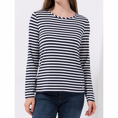 Thumbnail - STRANDFEIN Ringelshirt Rundhalsausschnitt mit ECOVERO Viskose