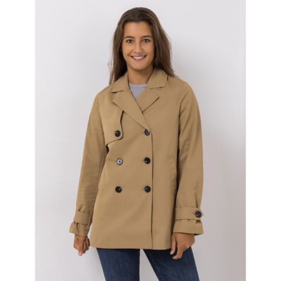ANNI FOR FRIENDS Jacke Trench-Look Knopfleiste figurumspielend
