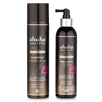 Thumbnail - ahuhu organic hair care Style & Finish Hairspray & Lift Up je 300ml Phytokeratin