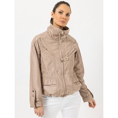 STEFFEN SCHRAUT Jacke Zier-Stehkragen Kordelzug figurumspielend