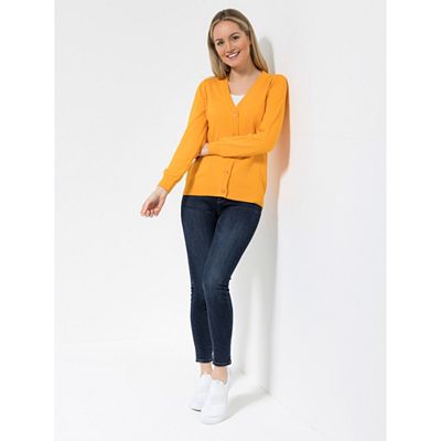 Thumbnail - DAWID by Dawid Tomaszewski Cardigan, 1/1 Arm V-Ausschnitt figurumspielend