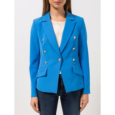 STEFFEN SCHRAUT Blazer, Madrid Schmuckknöpfe bedrucktes Futter figurbetont