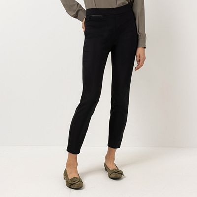 STEFFEN SCHRAUT Jeggings knöchellang Reißverschlussdetail sehr schmales Bein