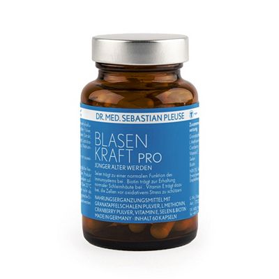 Thumbnail - Dr. med. Sebastian Pleuse Blasenkraft Pro mit Cranberrypulver 60 Kapseln