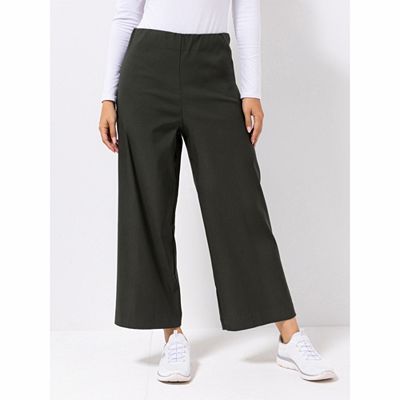 KIM & CO. Hose, 7/8 Länge Stretch Bengalin Rundumdehnbund weites Bein