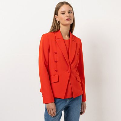 STEFFEN SCHRAUT Blazer Reverskragen Zierknöpfe figurbetont