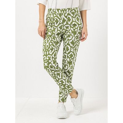 STEFFEN SCHRAUT Jeggings knöchellang Allover-Druck sehr schmales Bein