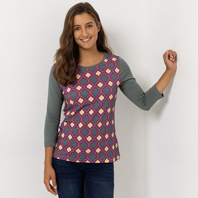 Thumbnail - ANNI FOR FRIENDS Shirt Asta 3/4-Arm Rundhalsausschnitt figurumspielend