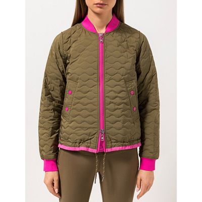 STEFFEN SCHRAUT Jacke Kontrastdetails 2-Wege-Reißverschluss leger weit