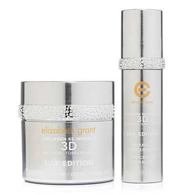 ELIZABETH GRANT Collagen Silk 24H Creme 200ml, Miracle Serum 90ml