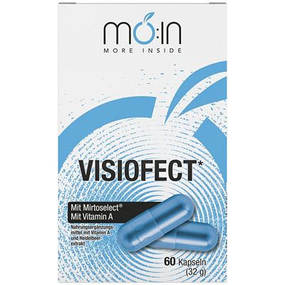 Thumbnail - mo:in More Inside Visiofect mit Heidelbeerextrakt 60 Kapseln (32g) für 30 Tage