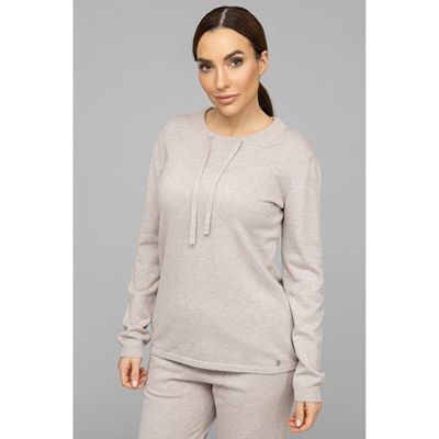 Thumbnail - EVA LUTZ Pullover, 1/1-Arm Bänder am Ausschnitt figurumspielend