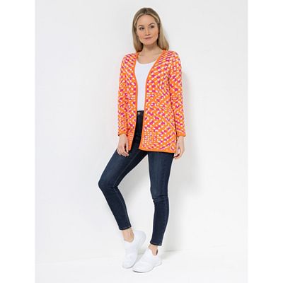 DAWID by Dawid Tomaszewski Longcardigan, 1/1 Arm V-Ausschnitt figurumspielend