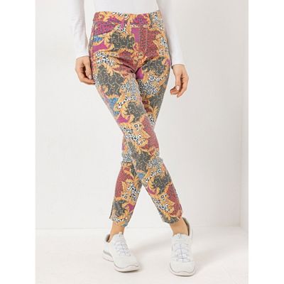 ANNI FOR FRIENDS Jeggings Antonia Rundumdehnbund Gürtelschlaufen sehr schmales Bein