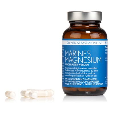 Dr. med. Sebastian Pleuse marines Magnesium 60 Kapseln für 60 Tage