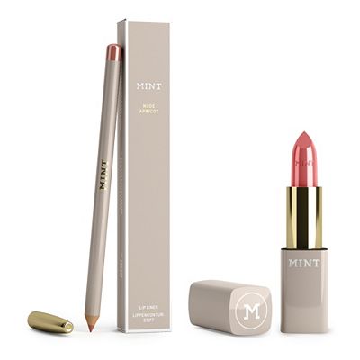 Thumbnail - MINT MAKE-UP Lippenstift perfect beige & Konturenstift nude apricot