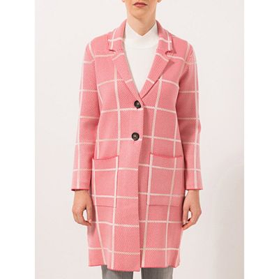 STEFFEN SCHRAUT Strick-Kurzmantel langer Reverskragen aufgesetzte Taschen figurumspielend