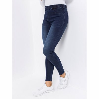 ANNI FOR FRIENDS Jeggings Arielle knöchellang Rundumdehnbund sehr schmales Bein