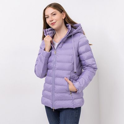 ANNI FOR FRIENDS Steppjacke, Adea 2-Wege-Zipper Kapuze figurumspielend