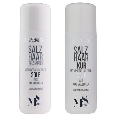 MARGOT SCHMITT® Die Spezialisten Salz Haarshampoo 2x200ml Salz Haarkur 200ml