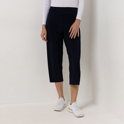 KIM & CO. Hose, 7/8-Länge Brazil Knit Jersey Rundumdehnbund schmaler Beinverlauf