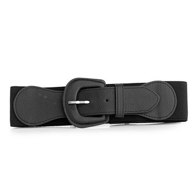 KIM & CO. Gürtel Materialmix elastischer Gurt Doppelgrößen