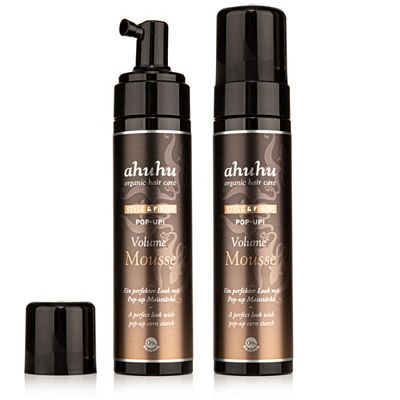 ahuhu organic hair care Pop Up! Volume Mousse 2x 200ml