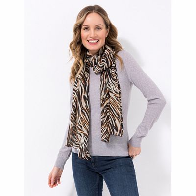 KIM & CO. Schal Chiffon Druckauswahl 178 x 66cm