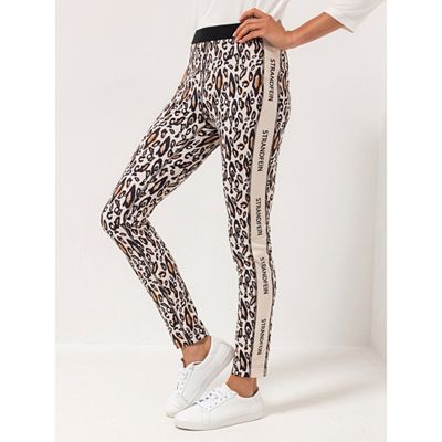 Thumbnail - STRANDFEIN Leggings Rundumdehnbund Galonstreifen schmales Bein