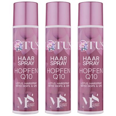 Thumbnail - MARGOT SCHMITT® Lotus Haarspray mit Hopfen & Q10 3x 300ml